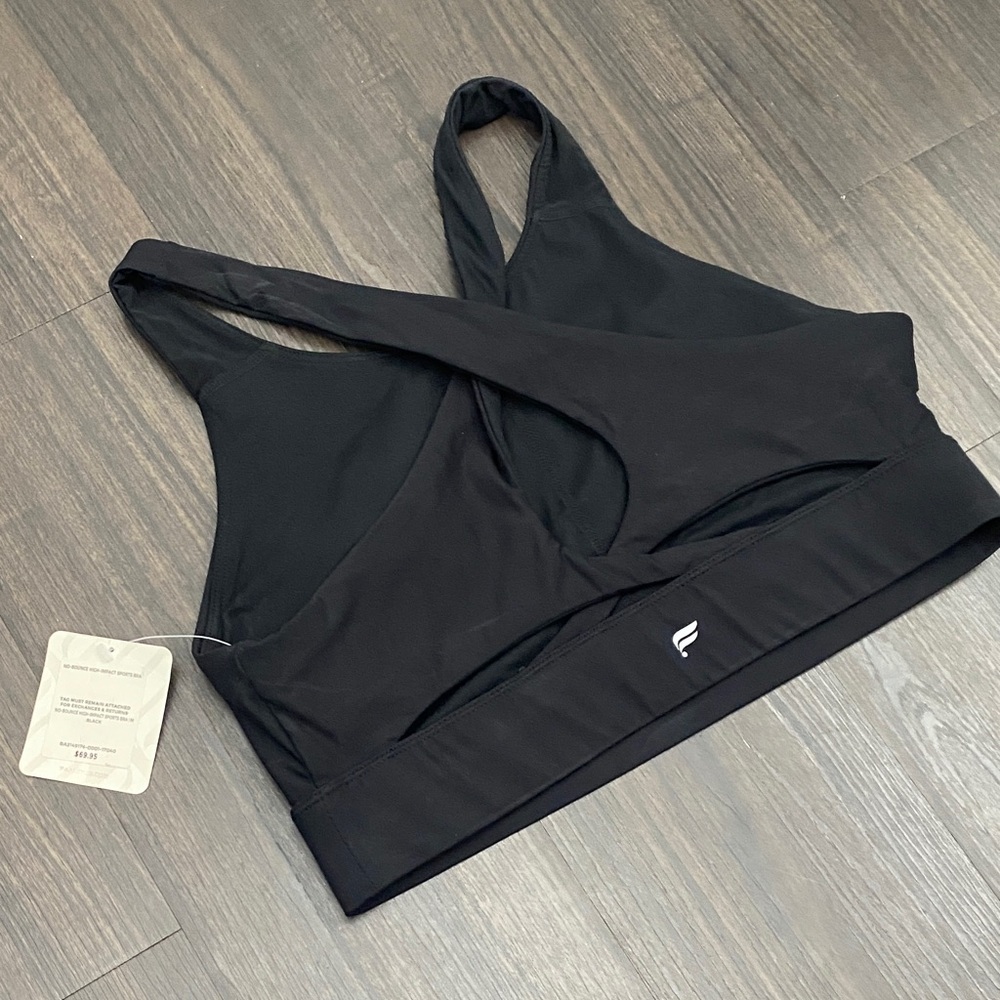 Fabletics Black Racerback Bra - Picture 2 of 2